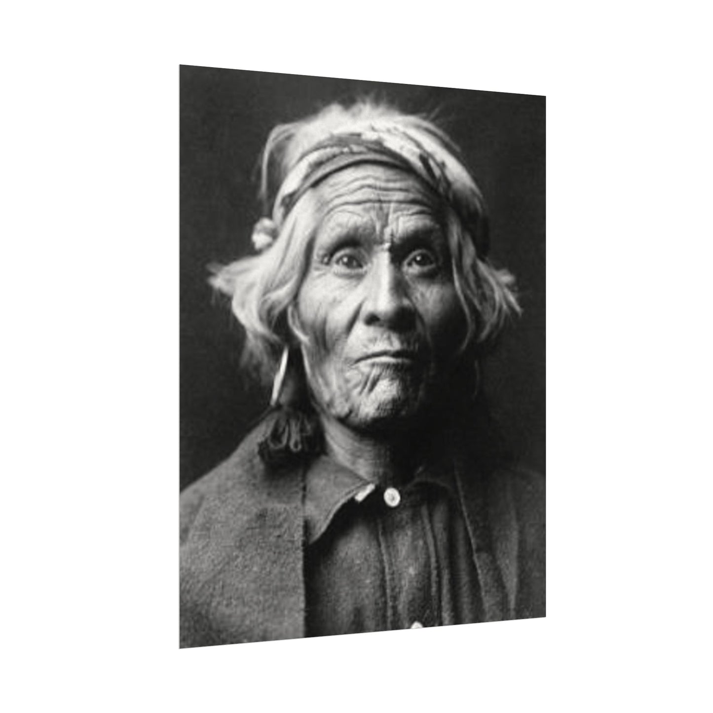 Iorn In His Silence – Western Textured Watercolor Matte Posters