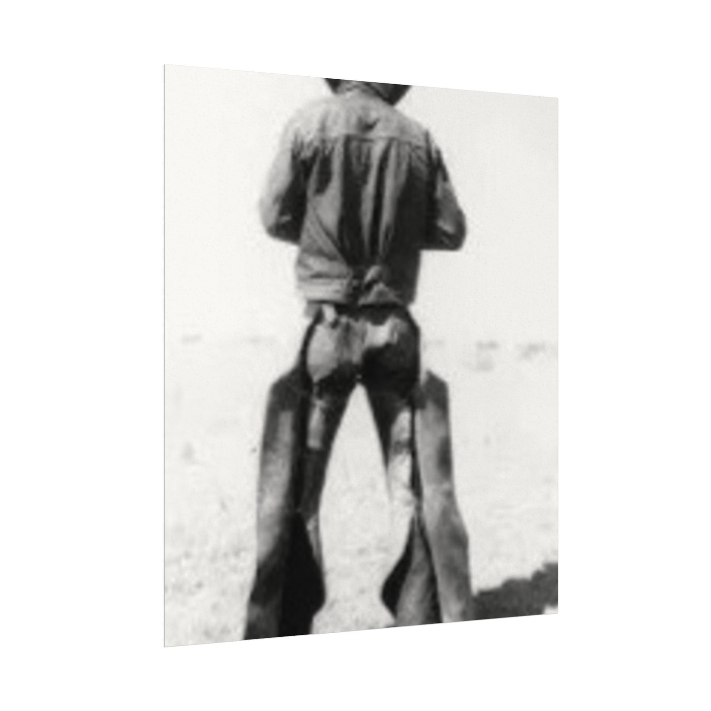 Chaps My Biscuits – Western Textured Watercolor Matte Posters