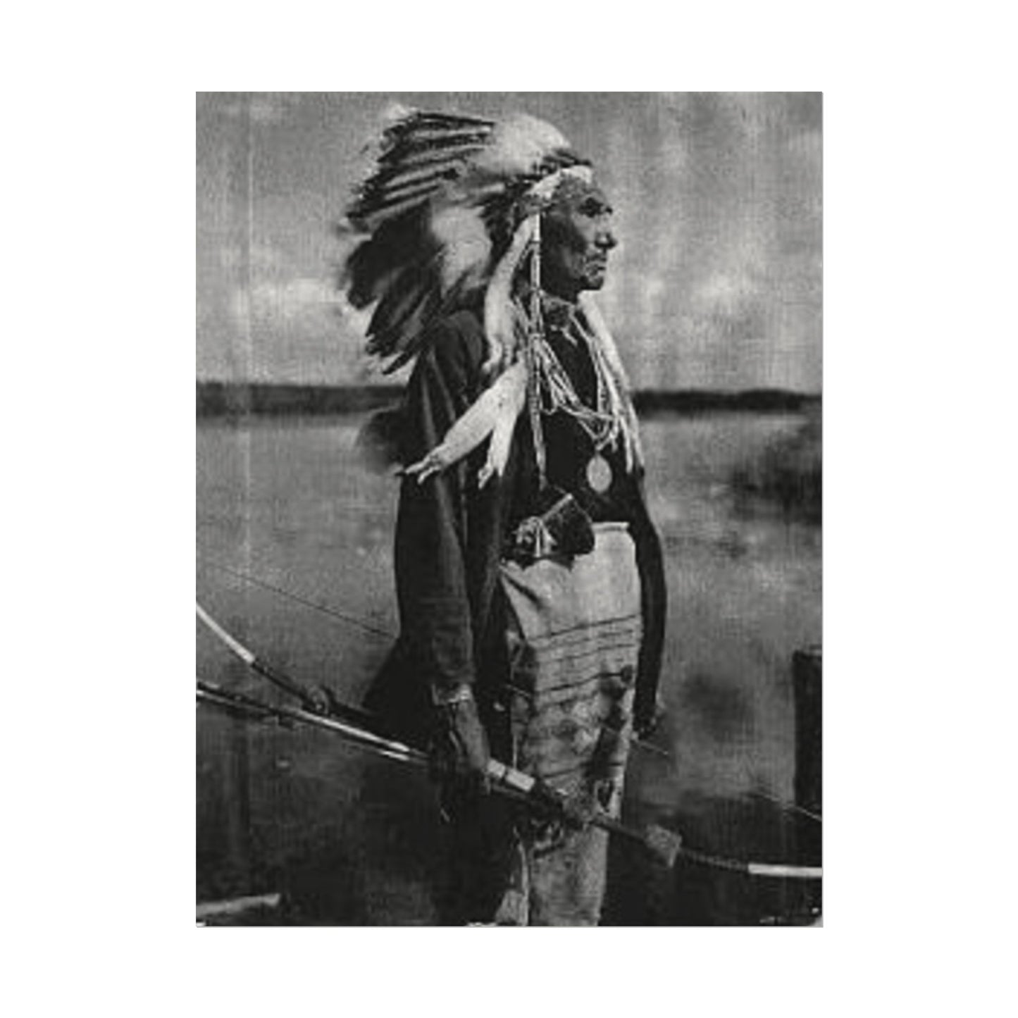 Indigenous Wetlands – Western Textured Watercolor Matte Posters