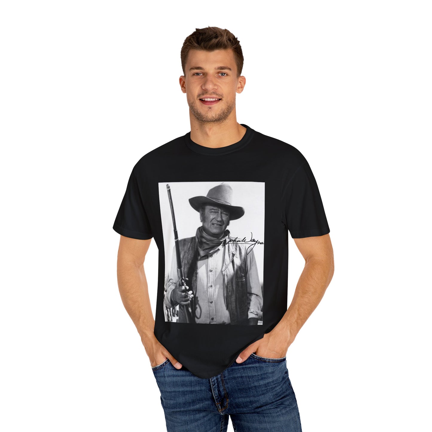 The Duke Vintage Style Country Western ee, Perfect for Concerts, Festivals, John Wayne T Shirt, Gift for Western Lovers, Unisex T-Shirt