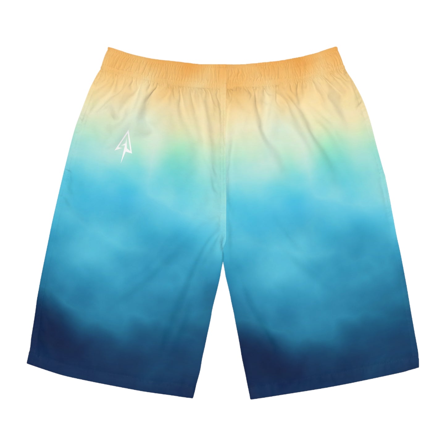 Arrow Ridge Ombre Board Shorts, Swimwear for Beach Days, Summer Vacations, Pool Parties, Surfing Attire, Water Sports