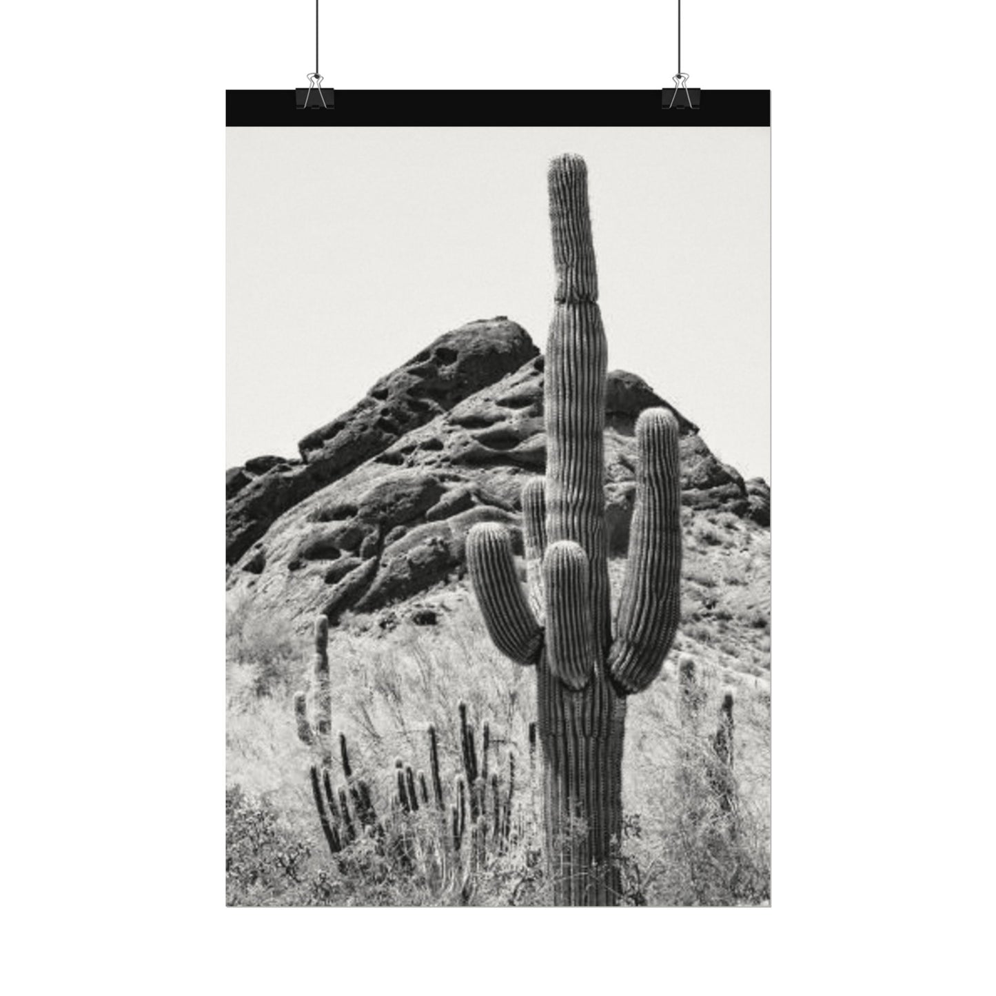 Reach For The Sky – Western Textured Watercolor Matte Posters