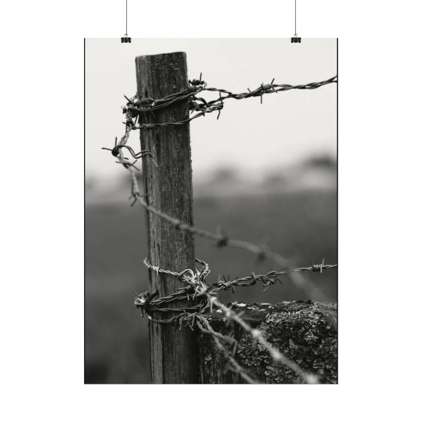 Tough As Nails – Western Textured Watercolor Matte Posters