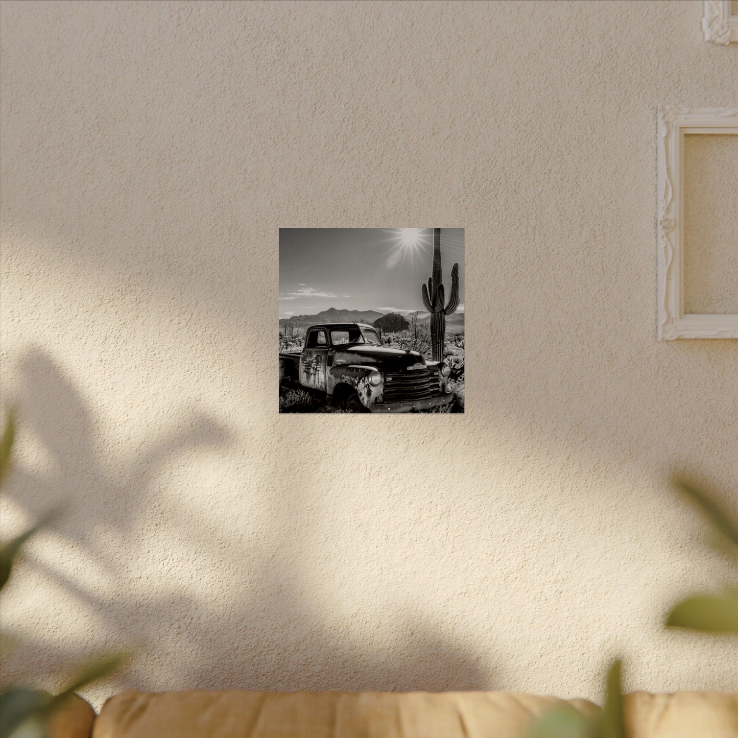 Deserted Wasteland – Western Textured Watercolor Matte Posters