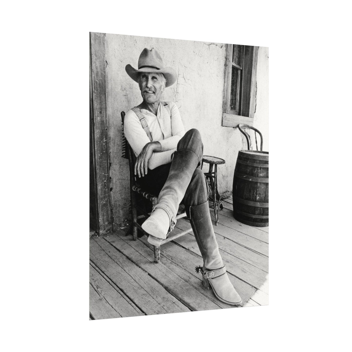 The Lonesome Dove – Western Textured Watercolor Matte Posters