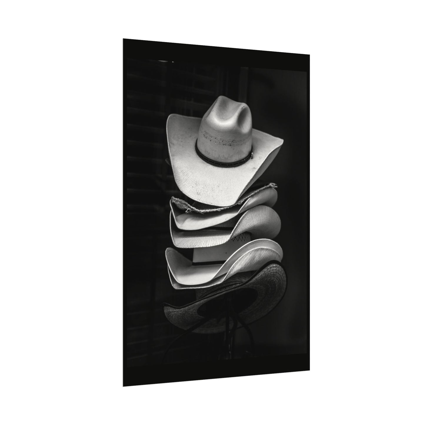 I Tip My Hat To The Keeper Of The Stars– Western Textured Watercolor Matte Posters