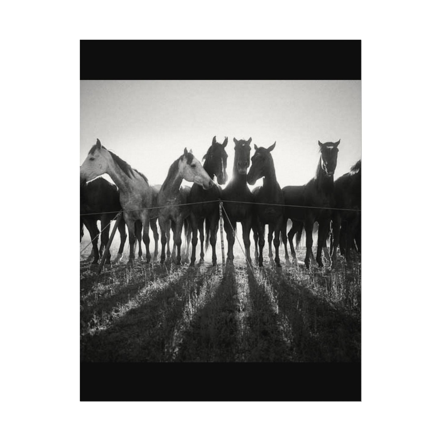 When Dawn Breaks – Western Textured Watercolor Matte Posters