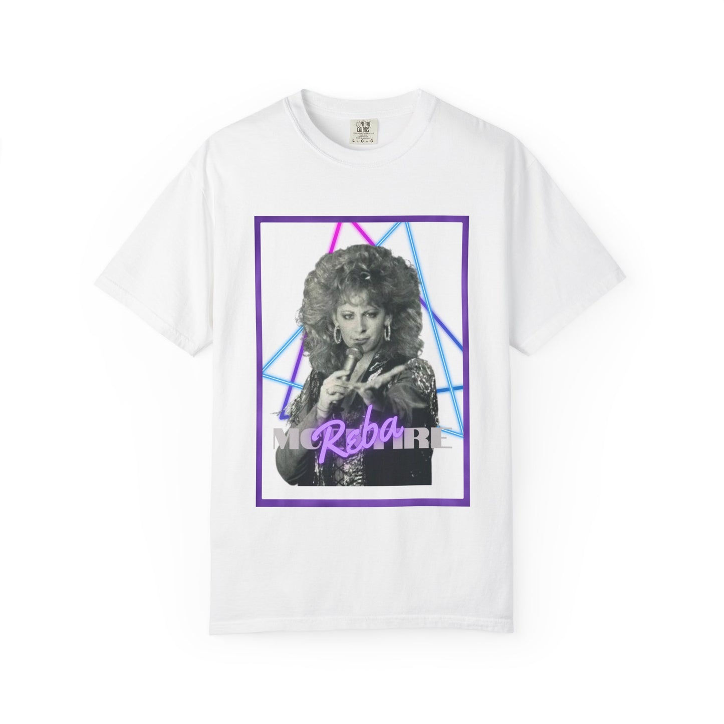 Retro Vibe Unisex T-Shirt - McReba Graphic Tee, 80s Style, Vintage Apparel, Gift for Fans, Music Inspired Fashion, Casual Wear