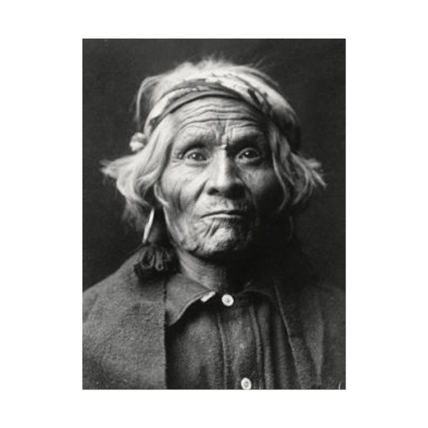 Iorn In His Silence – Western Textured Watercolor Matte Posters