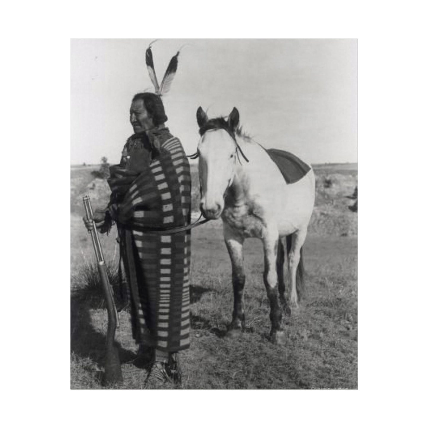 Sacred Ties – Western Textured Watercolor Matte Posters