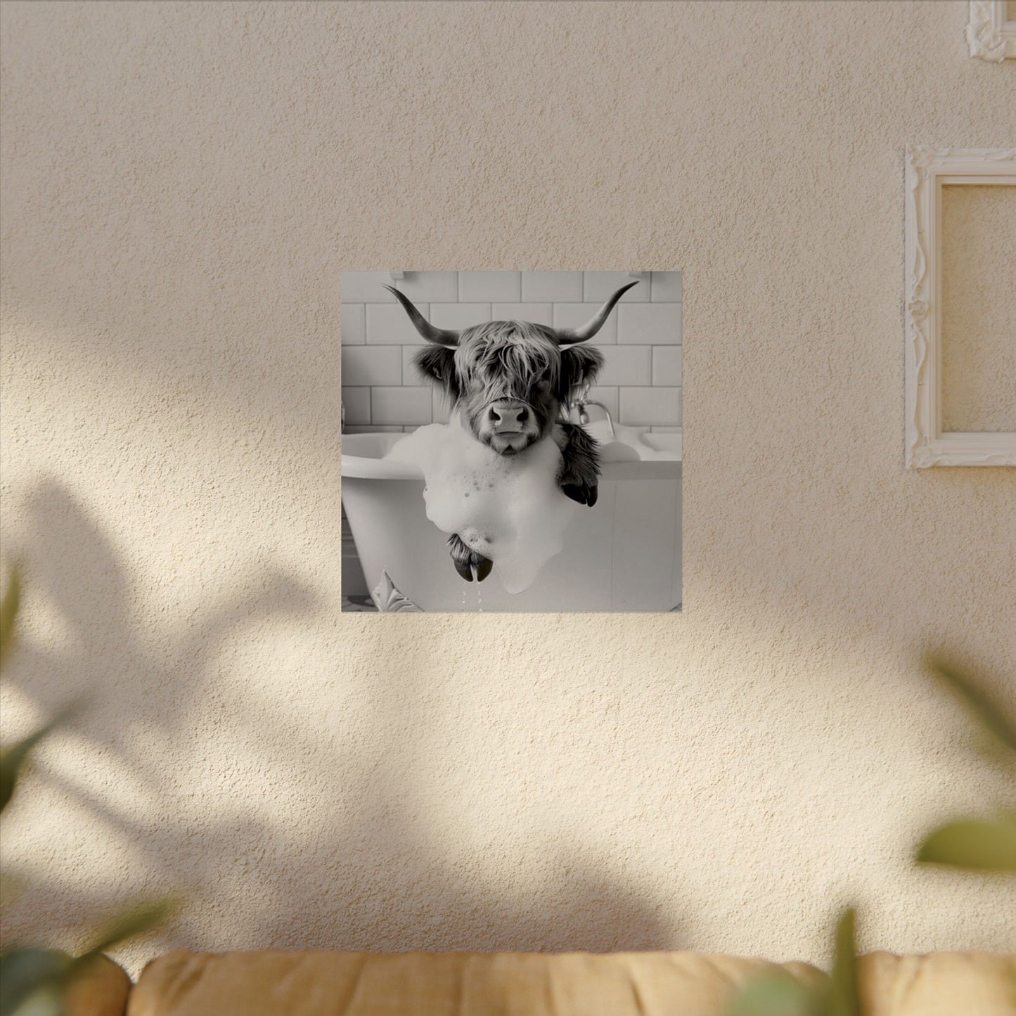 Hoofs & Suds – Western Textured Watercolor Matte Posters