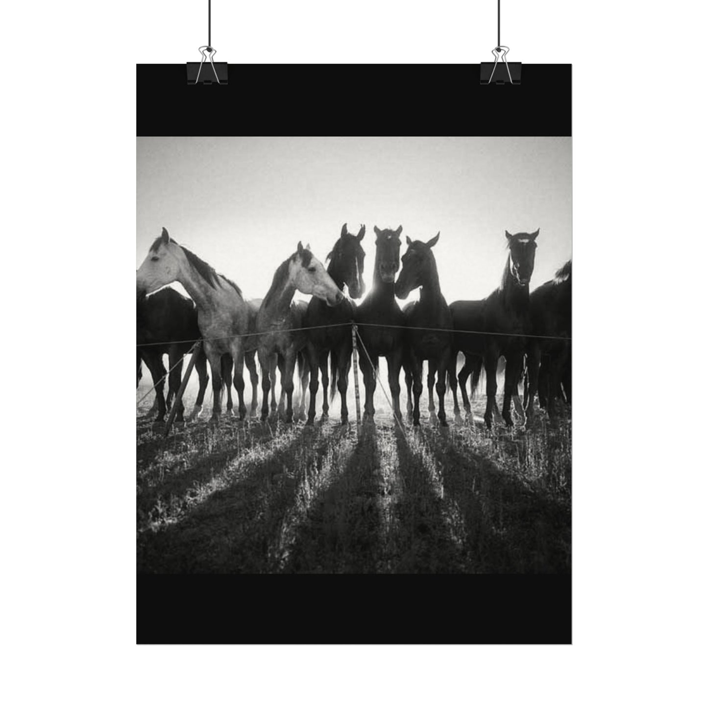 When Dawn Breaks – Western Textured Watercolor Matte Posters