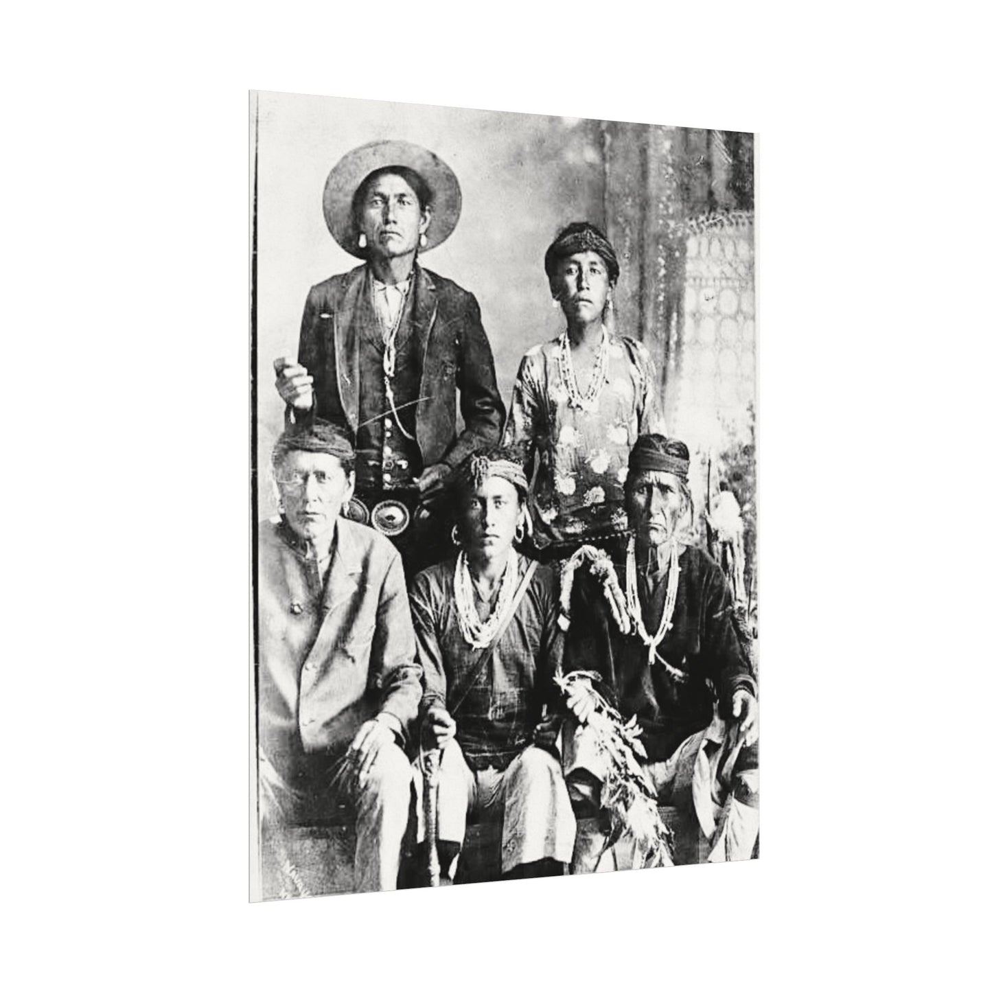 The Ties That Bind – Western Textured Watercolor Matte Posters