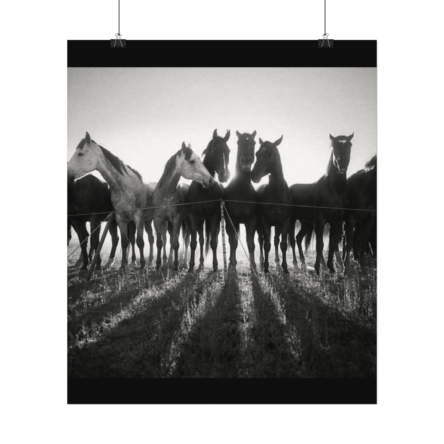 When Dawn Breaks – Western Textured Watercolor Matte Posters