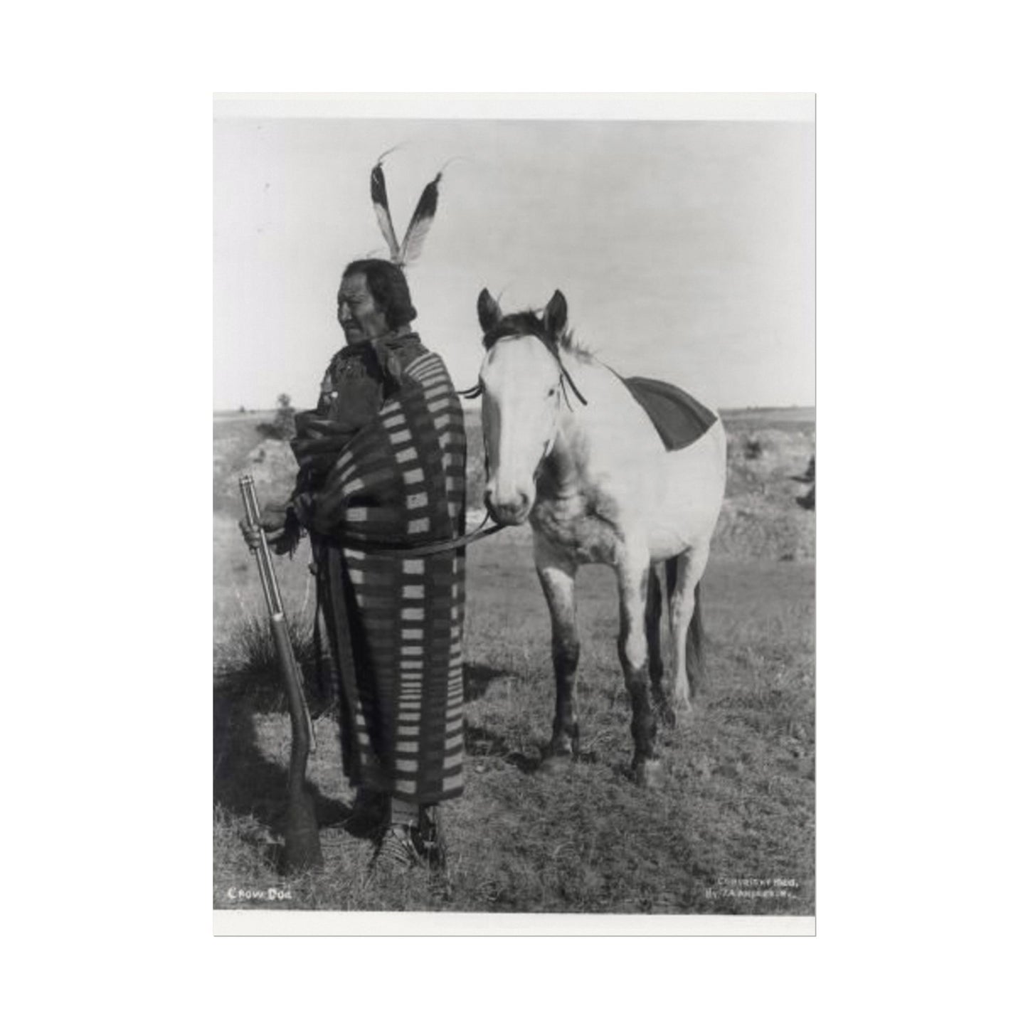 Sacred Ties – Western Textured Watercolor Matte Posters