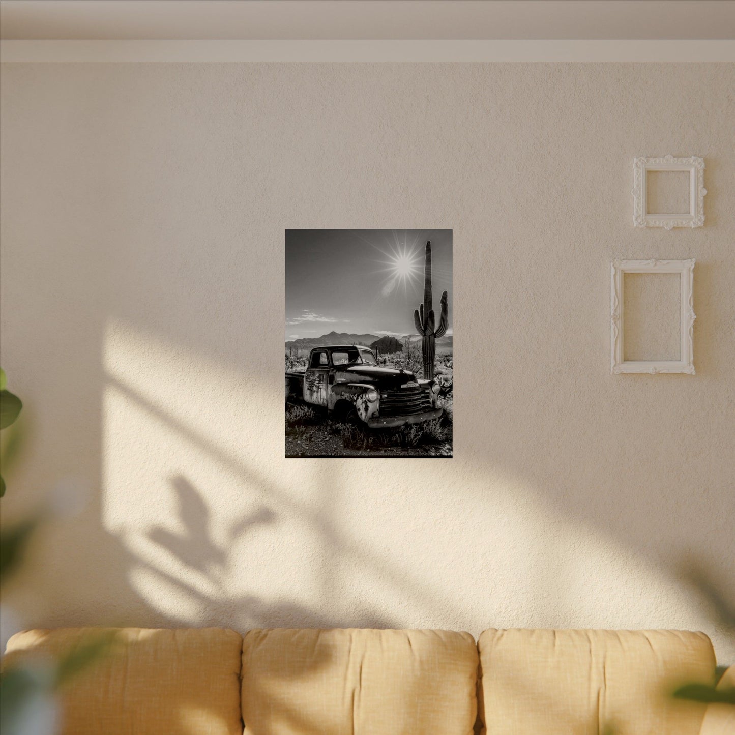 Deserted Wasteland – Western Textured Watercolor Matte Posters