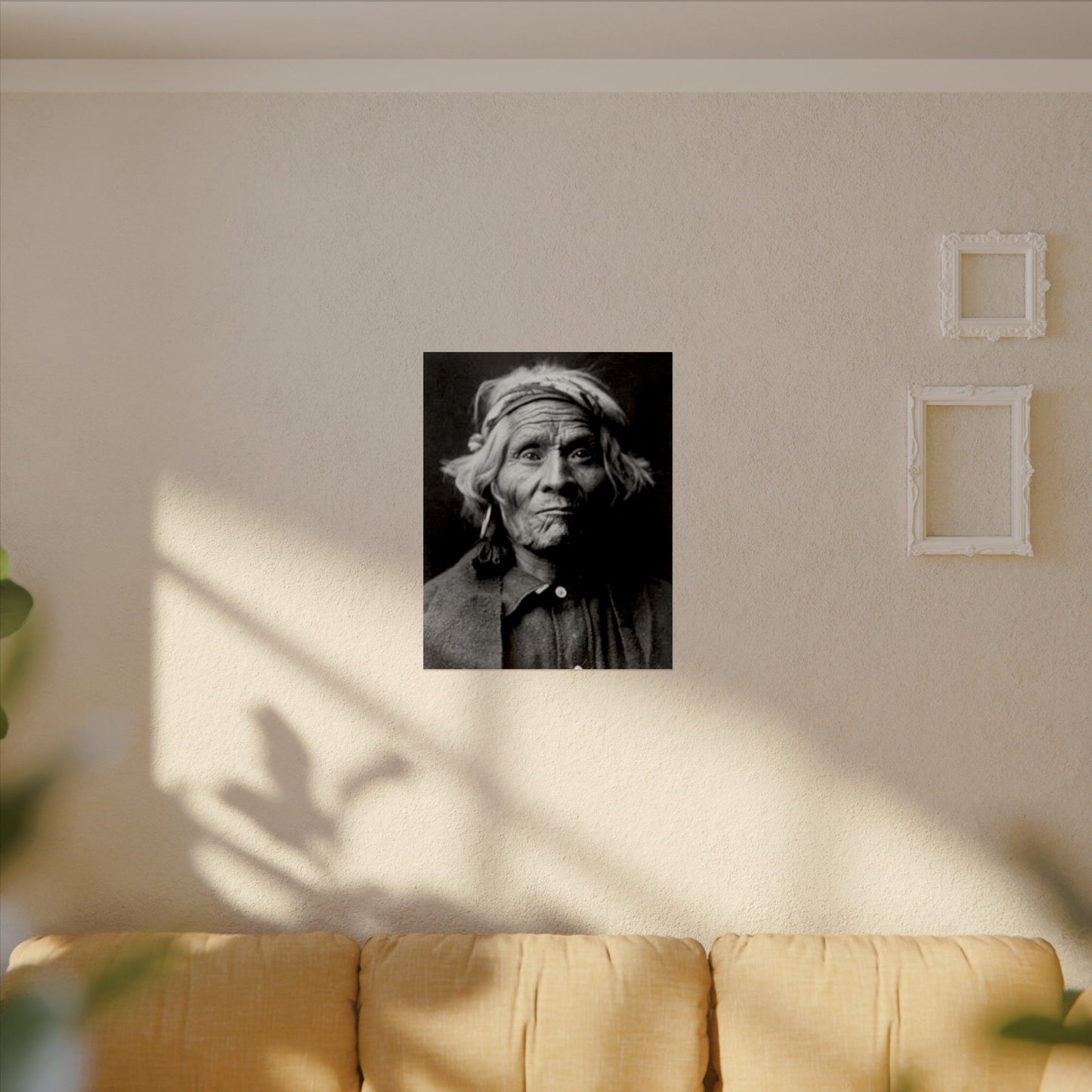 Iorn In His Silence – Western Textured Watercolor Matte Posters