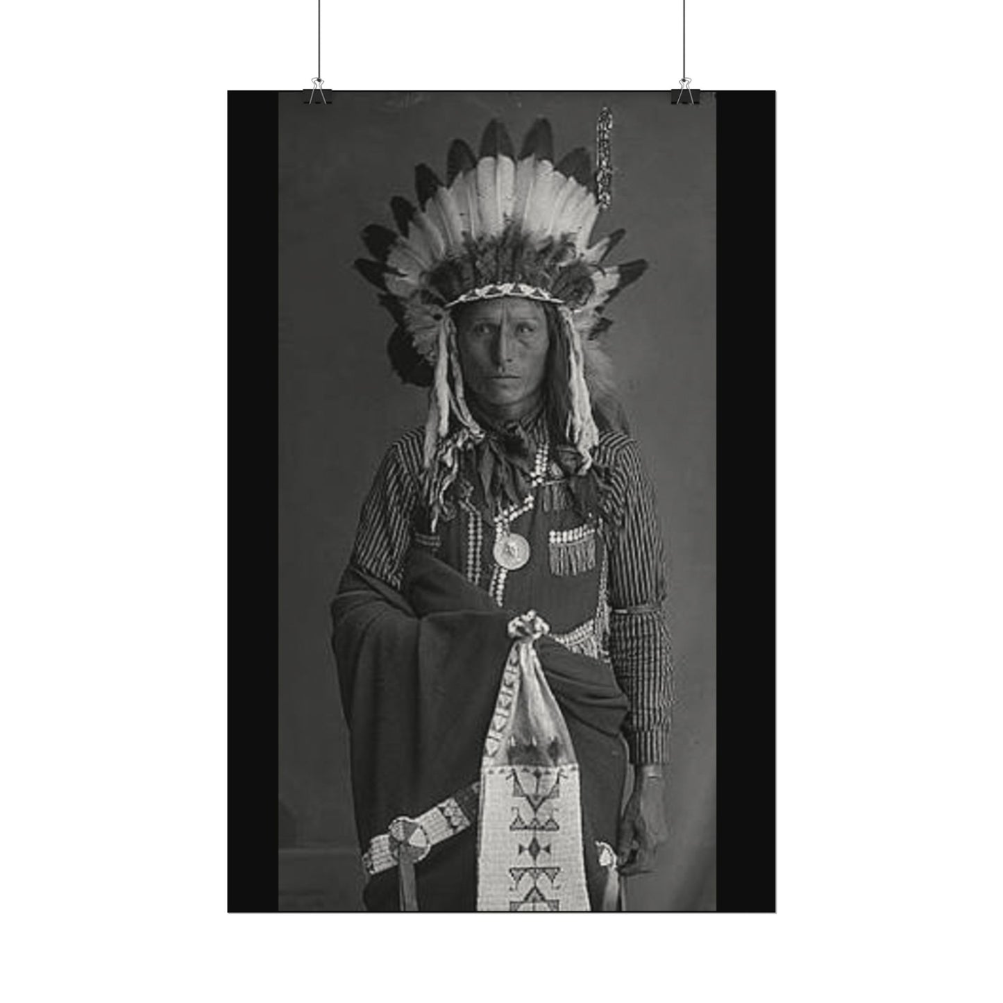 Still As The Wind Remembers – Western Textured Watercolor Matte Posters