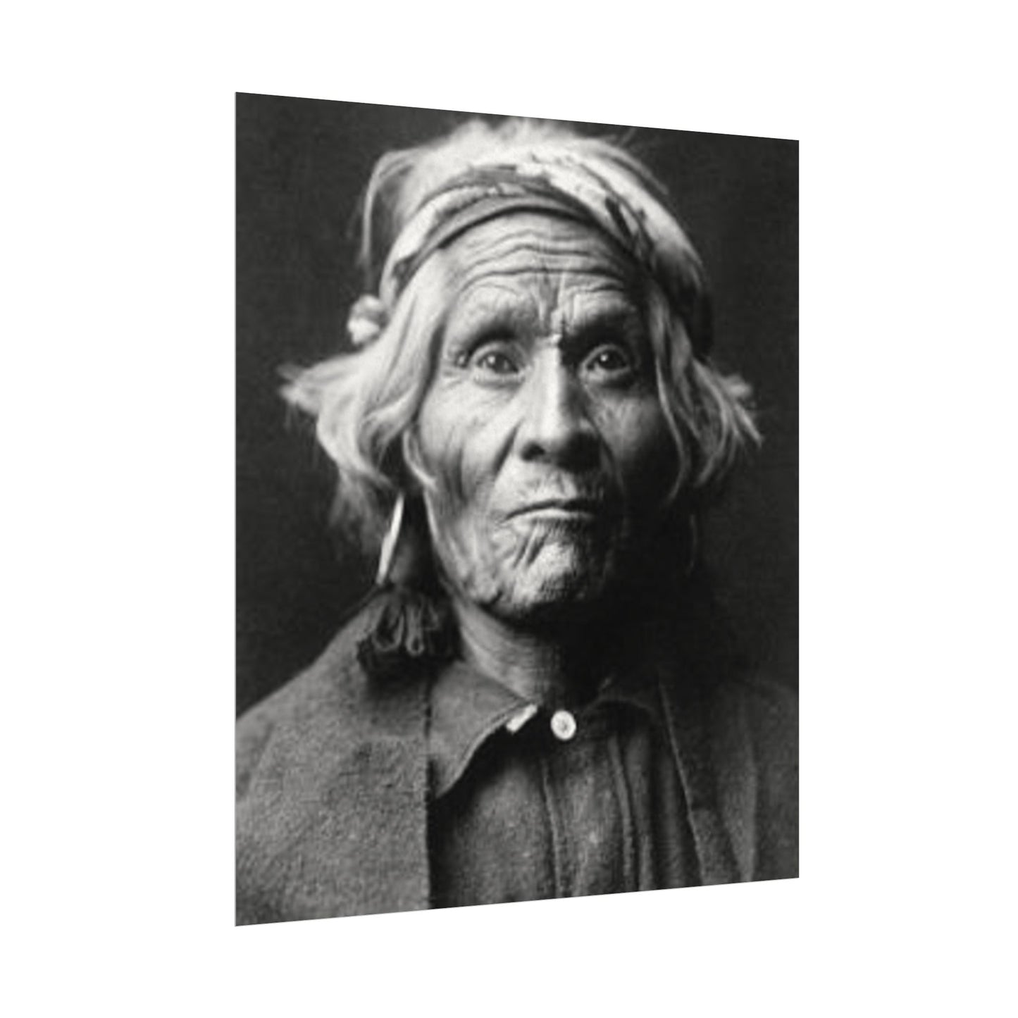 Iorn In His Silence – Western Textured Watercolor Matte Posters