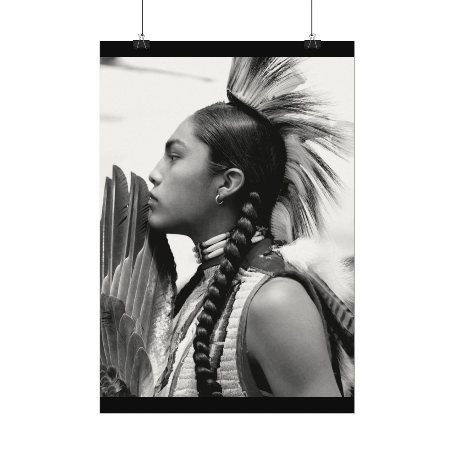 Soar High On Wings Like Eagles – Western Textured Watercolor Matte Posters