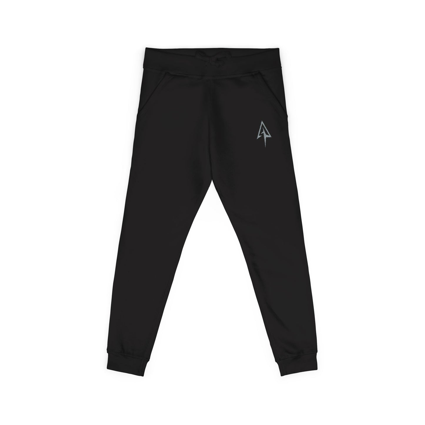 Arrow Ridge Cozy Embroidered Unisex Fleece Sweatpants for Relaxation, Casual Wear, Gifts, Holiday Comfort, Lounge Wear