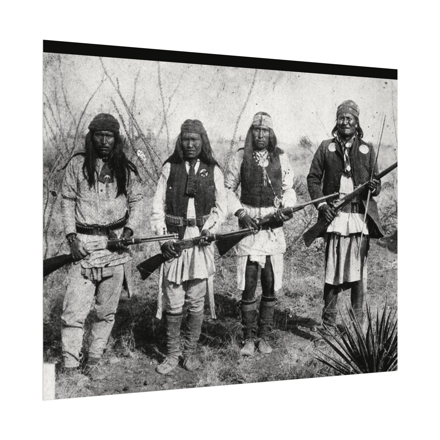 Unspoken Bonds Of Brotherhood– Western Textured Watercolor Matte Posters