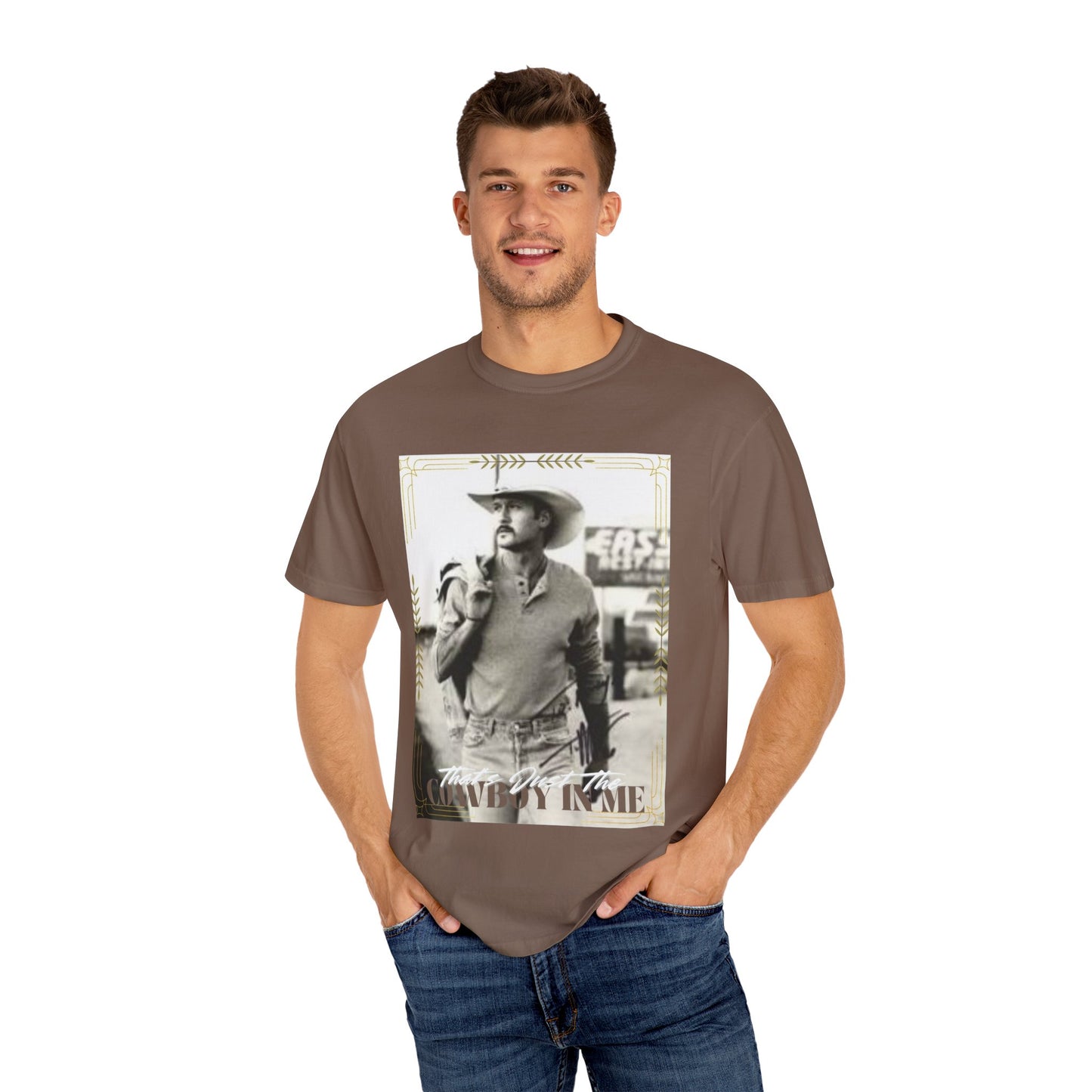 Cowboy in Me McGraw T-Shirt, Unisex Cowboy Tee, Western Style Shirt, Casual Wear for Country Lovers, Gift for Rodeo Fans, Vintage Graphic Tee