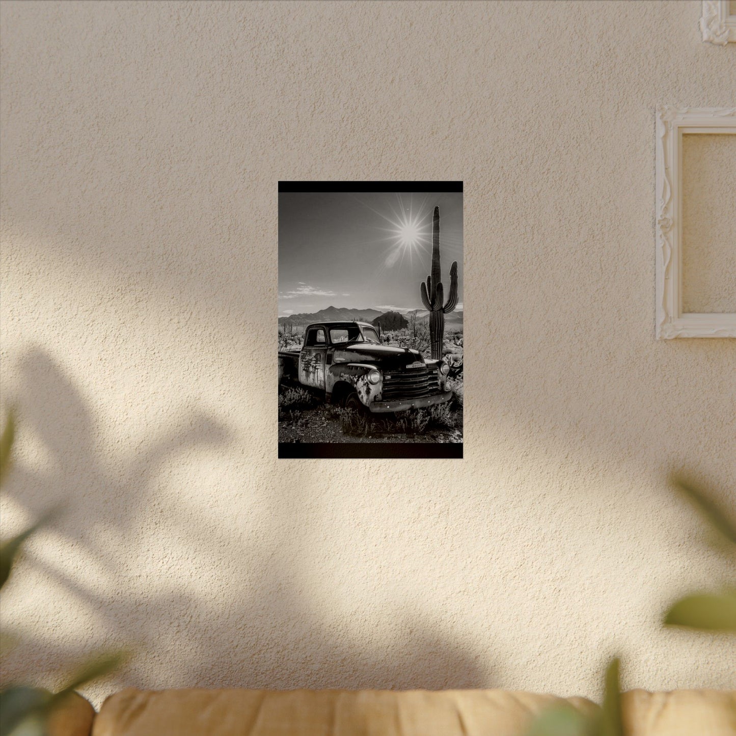 Deserted Wasteland – Western Textured Watercolor Matte Posters