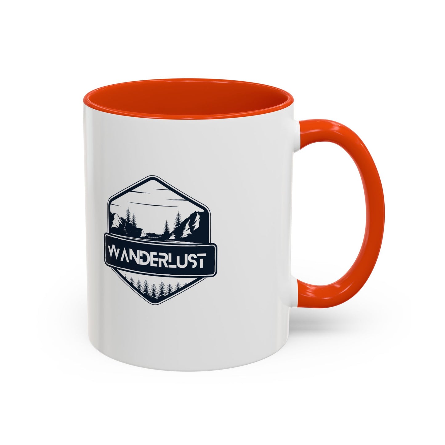 Wanderlust Coffee Mug, Travel Lover Gift, Adventure Drinkware, Colorful Ceramic Cup, Perfect for Holidays & Camping