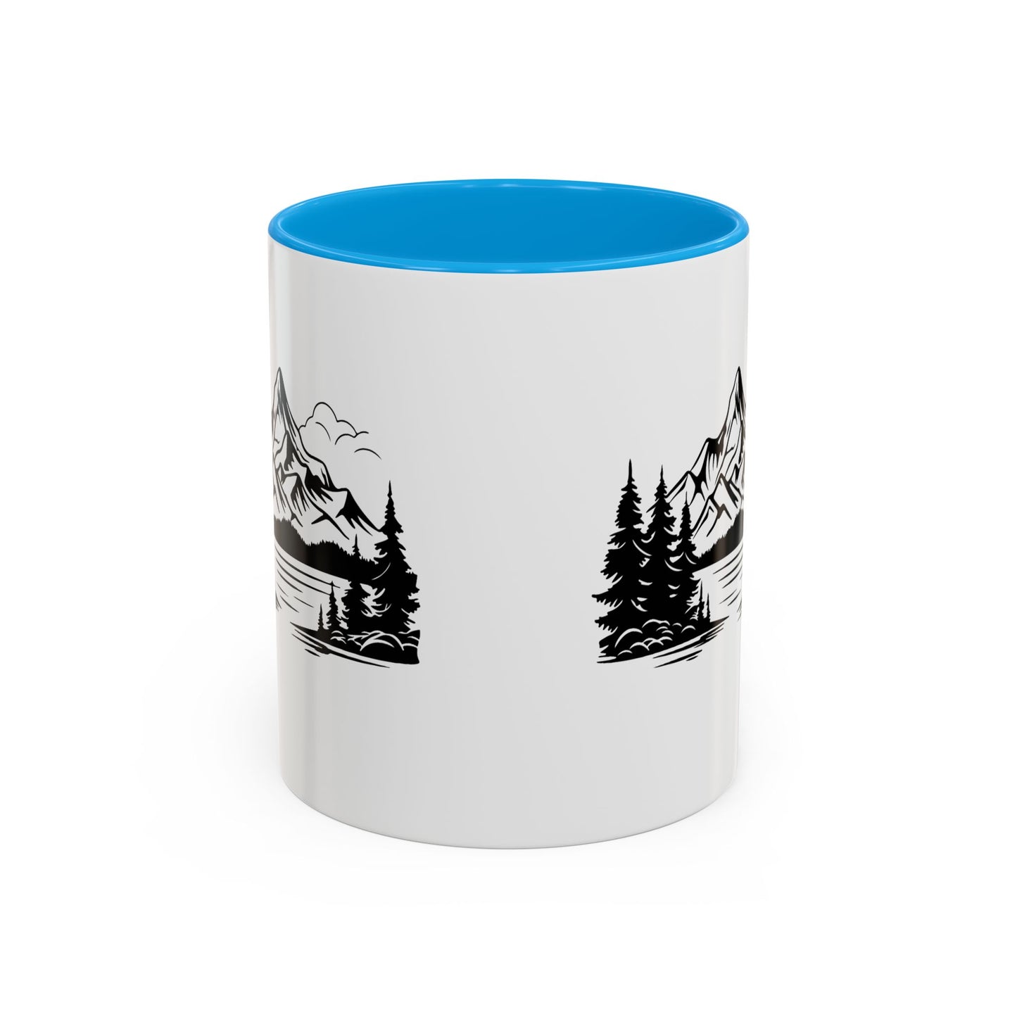 Mountain View Coffee Mug, Inspirational Nature Cup, Outdoor Lover Gift, Adventure Lover's Drinkware, Travel Mug