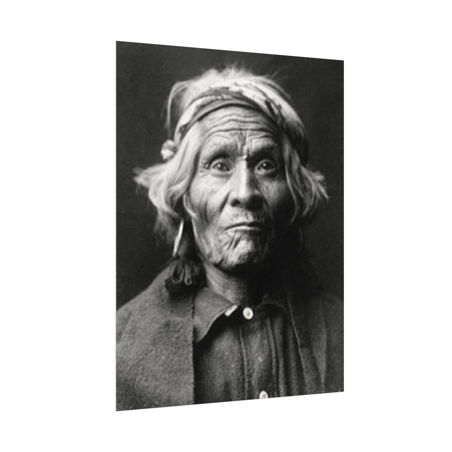 Iorn In His Silence – Western Textured Watercolor Matte Posters