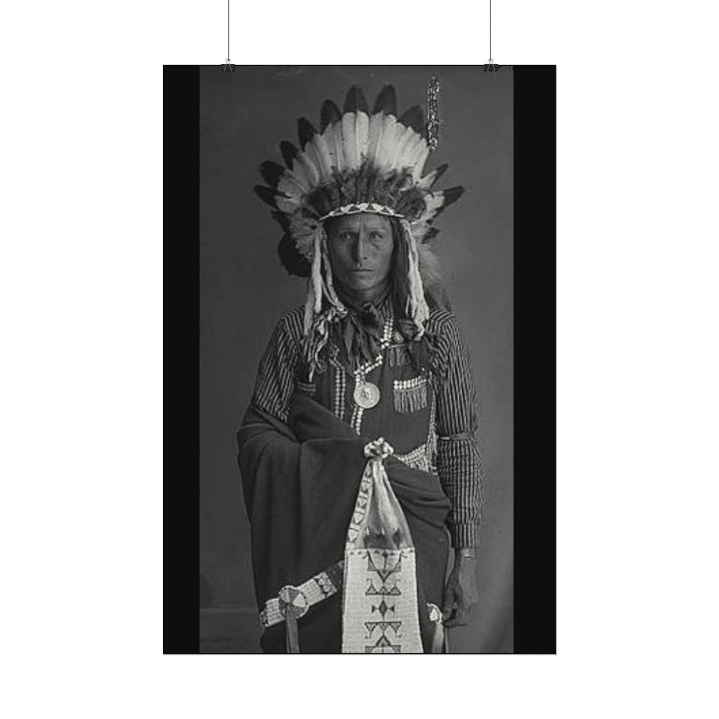 Still As The Wind Remembers – Western Textured Watercolor Matte Posters