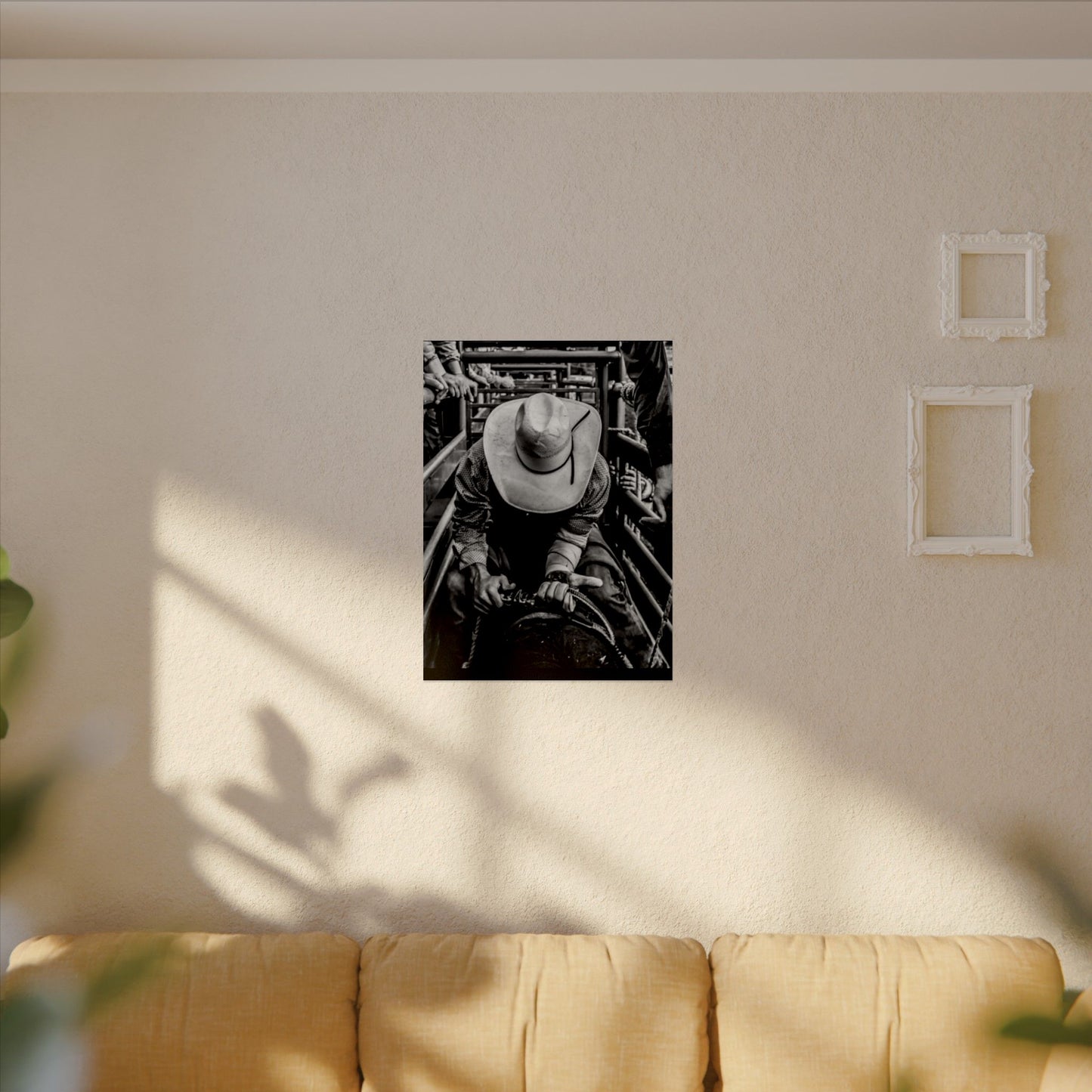 Lock Loaded & In The Chute Textured Watercolor Matte Posters