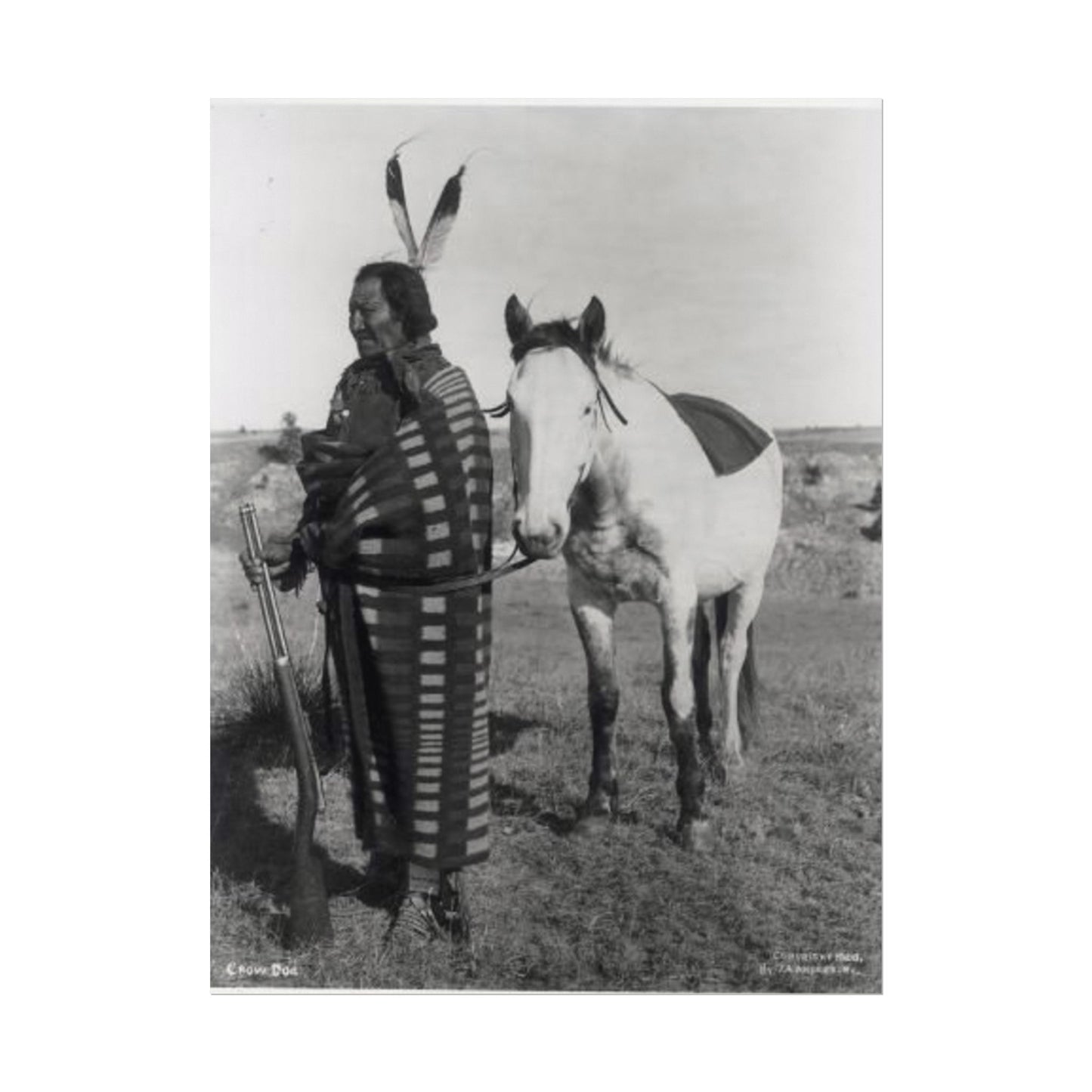 Sacred Ties – Western Textured Watercolor Matte Posters