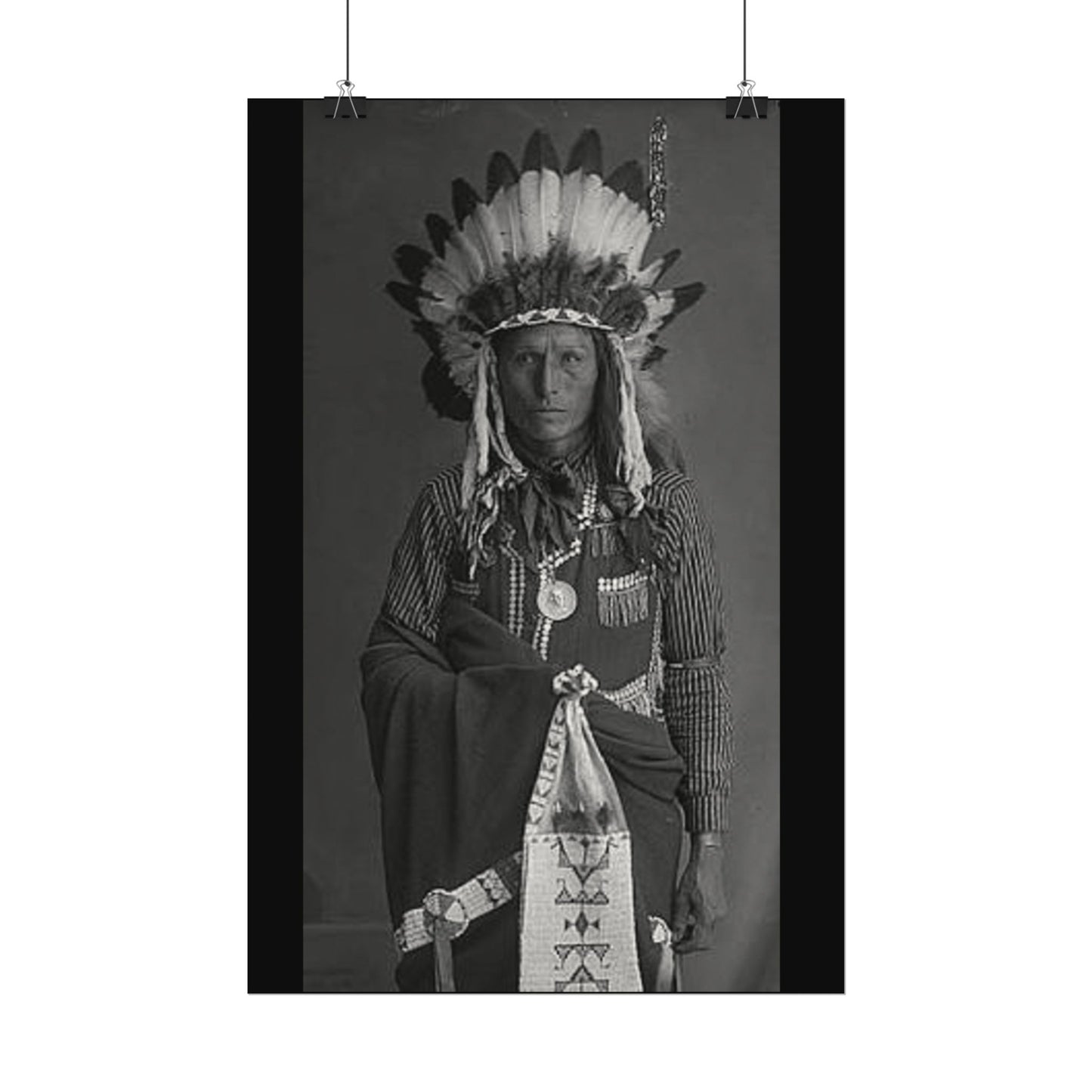 Still As The Wind Remembers – Western Textured Watercolor Matte Posters