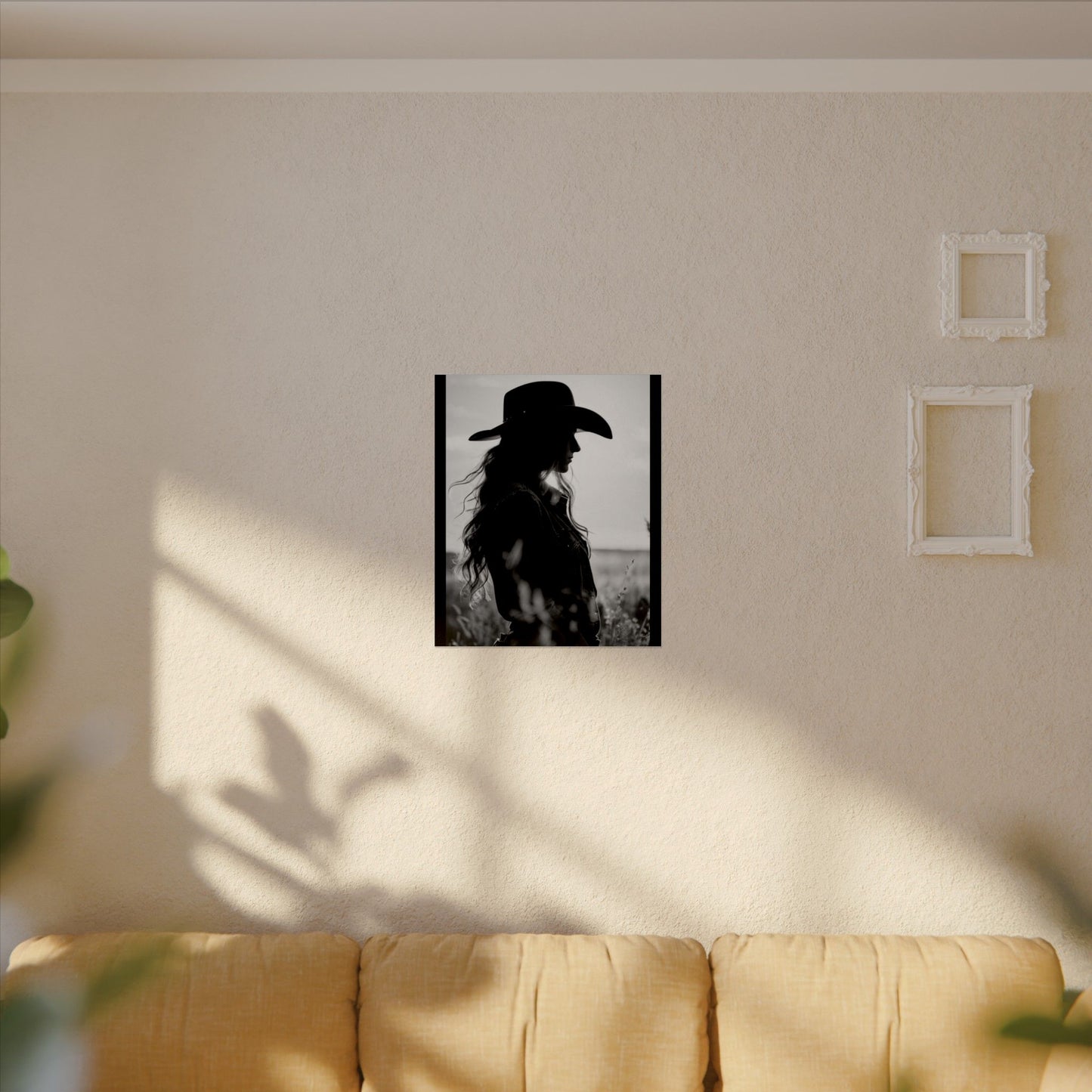 Grace Againest The Grain – Western Textured Watercolor Matte Posters