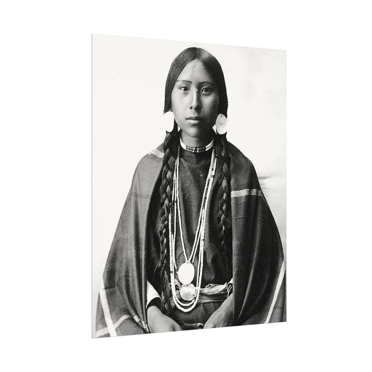 1915 Spokane Beauty – Western Textured Watercolor Matte Posters