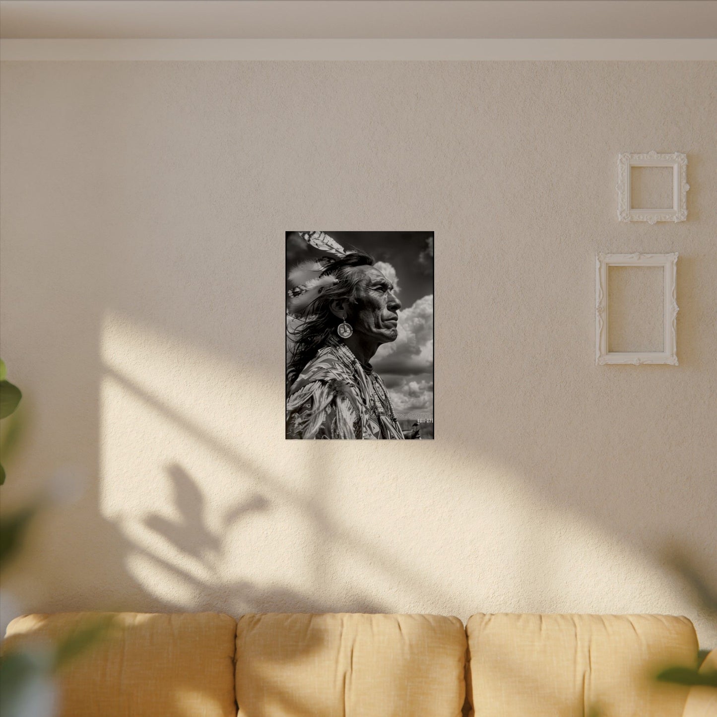 The Ancestral Winds Are Calling  – Western Textured Watercolor Matte Posters