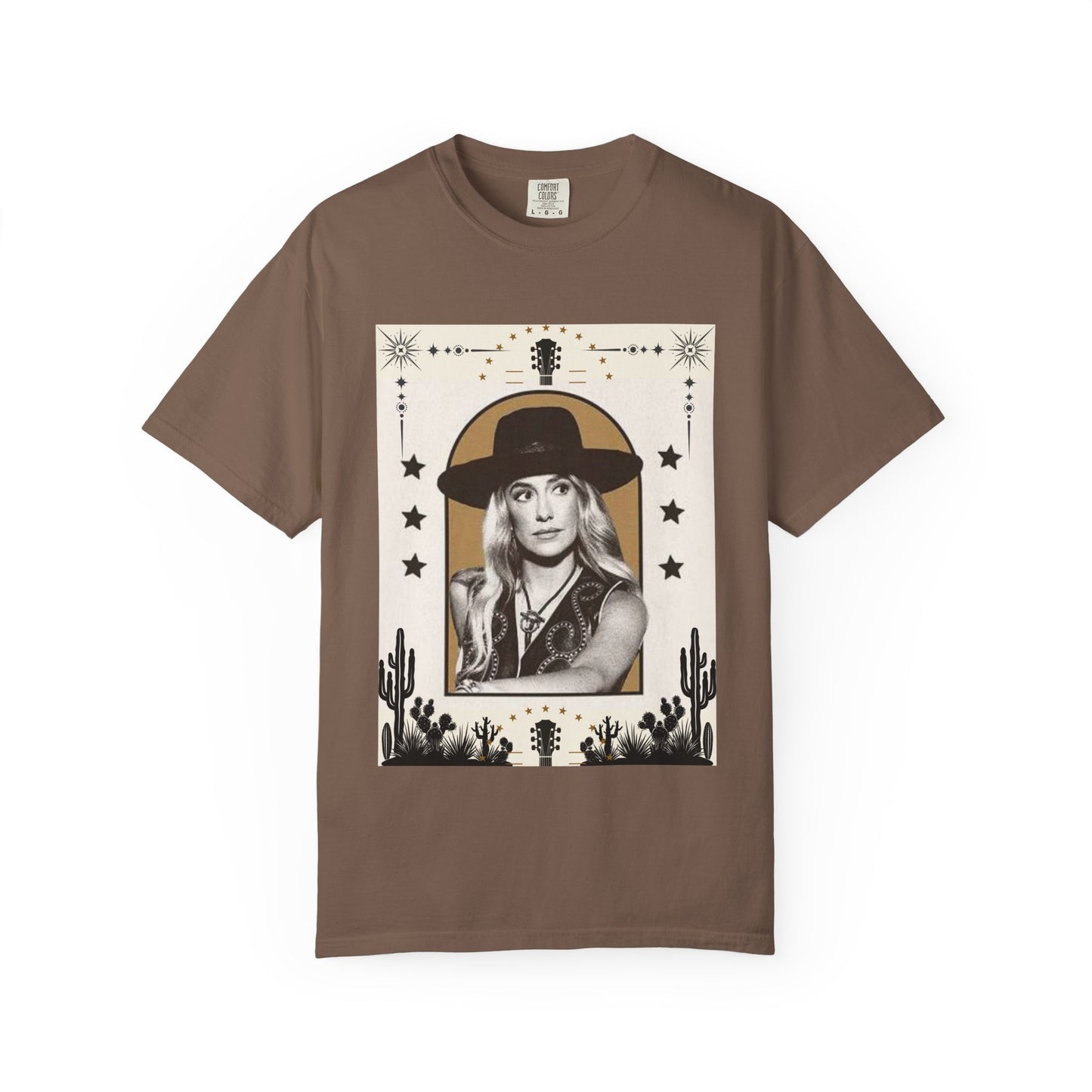 Desert Vibes Graphic Lainey T-Shirt, Boho Style Tee, Music Lover Shirt, Unisex Vintage Tee, Perfect Gift for Festivals & Concerts
