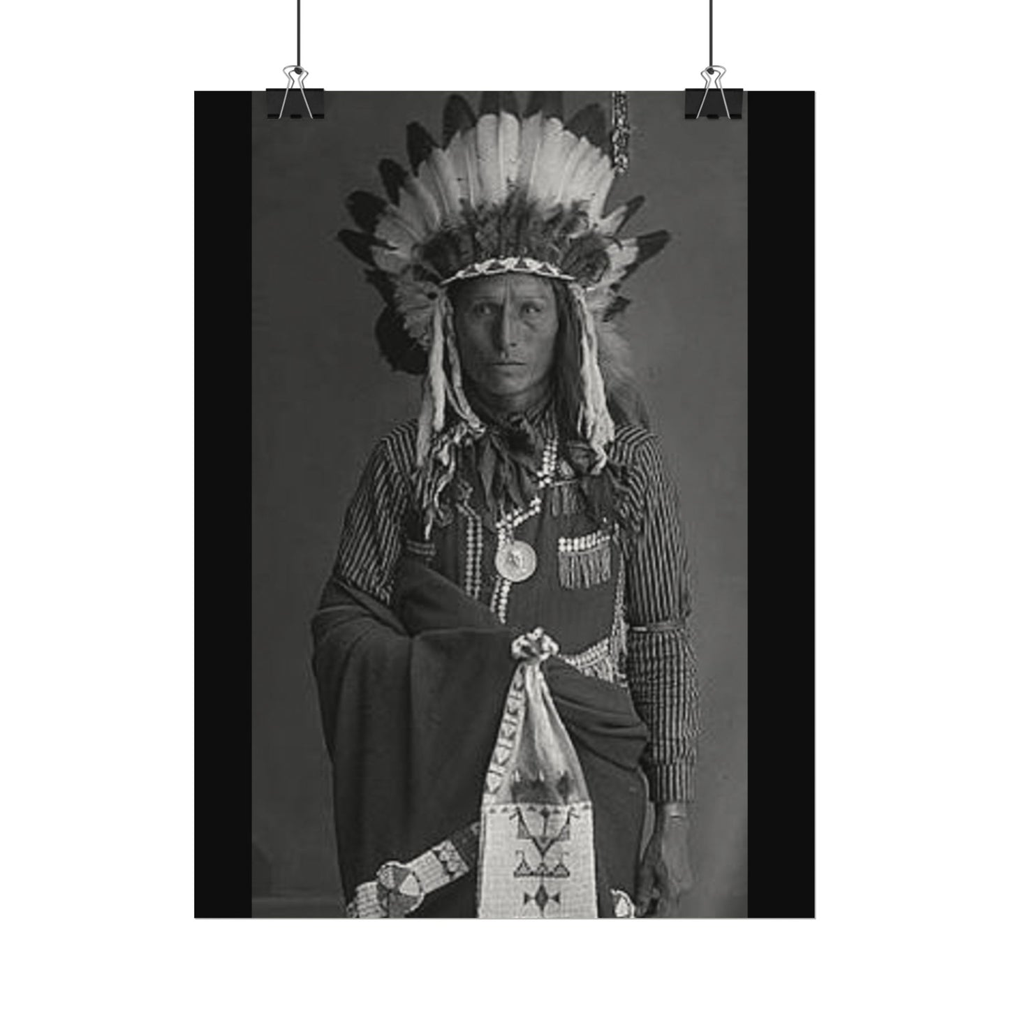 Still As The Wind Remembers – Western Textured Watercolor Matte Posters