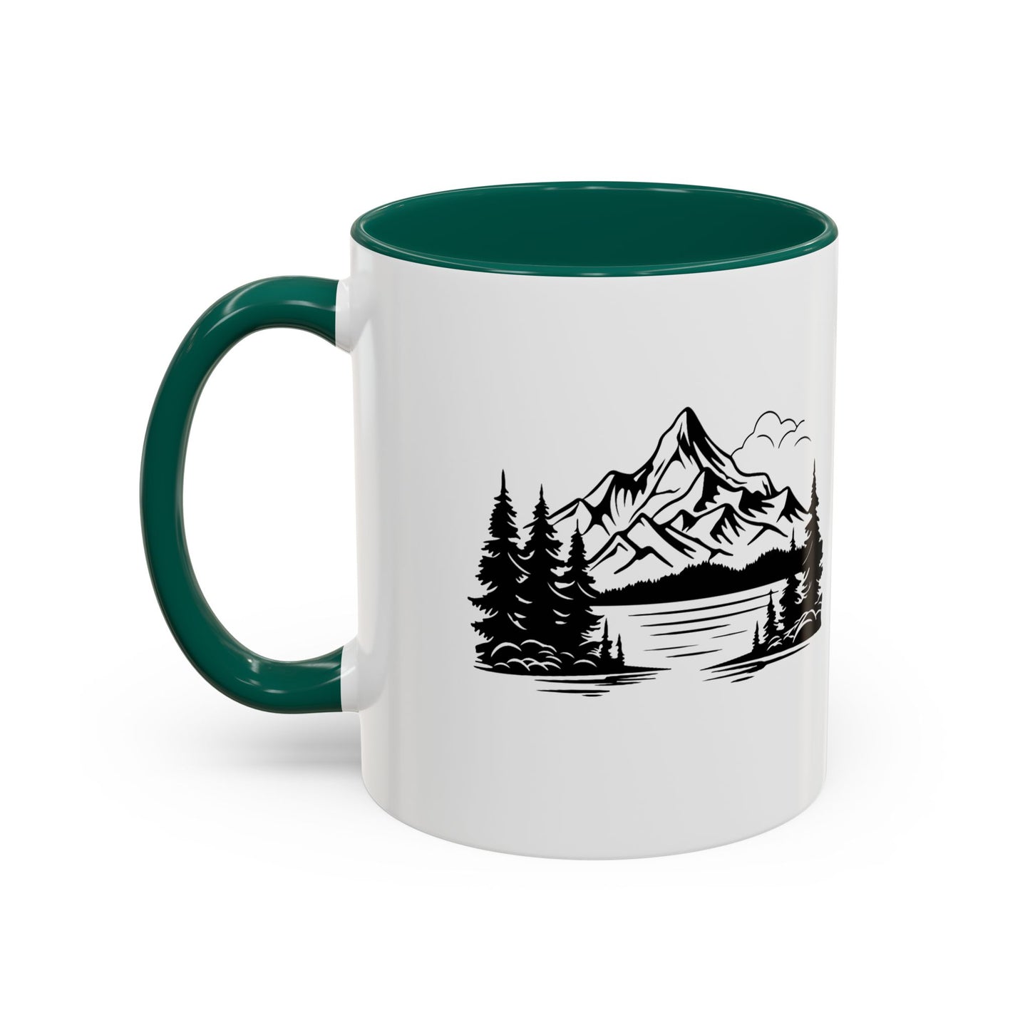 Mountain View Coffee Mug, Inspirational Nature Cup, Outdoor Lover Gift, Adventure Lover's Drinkware, Travel Mug