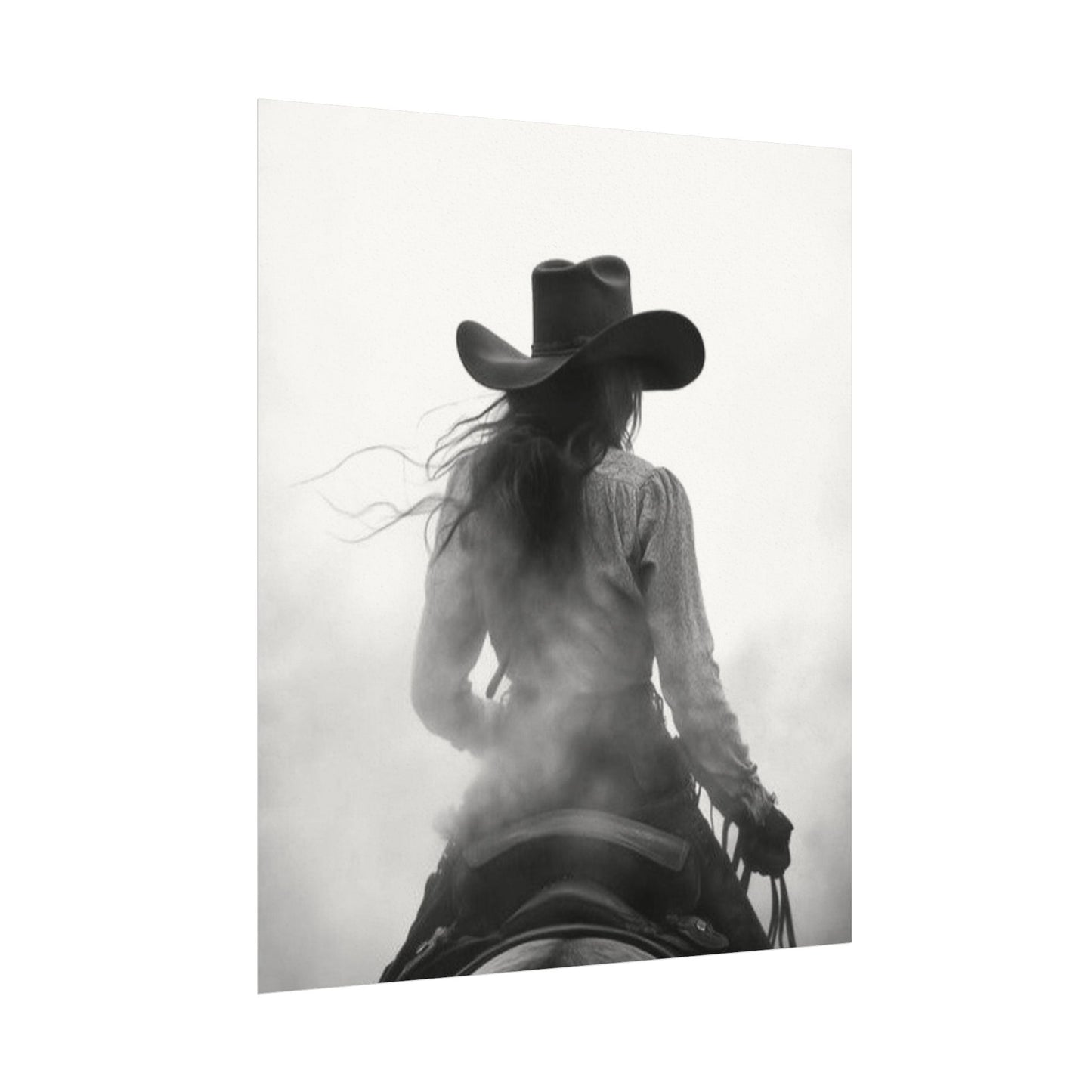 Whispers In The Dust– Western Textured Watercolor Matte Posters