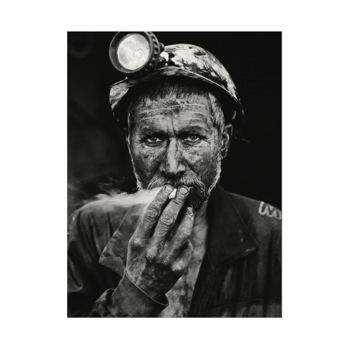 Fire & Coal – Western Textured Watercolor Matte Posters