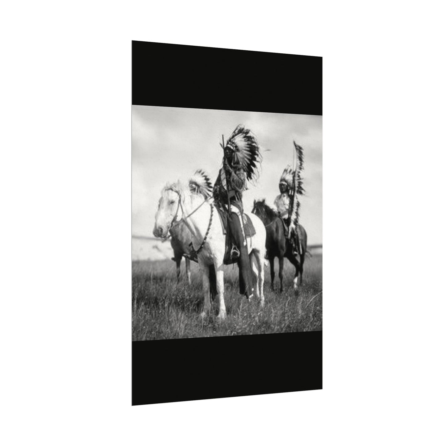 Feathers Of The Forgotten – Western Textured Watercolor Matte Posters