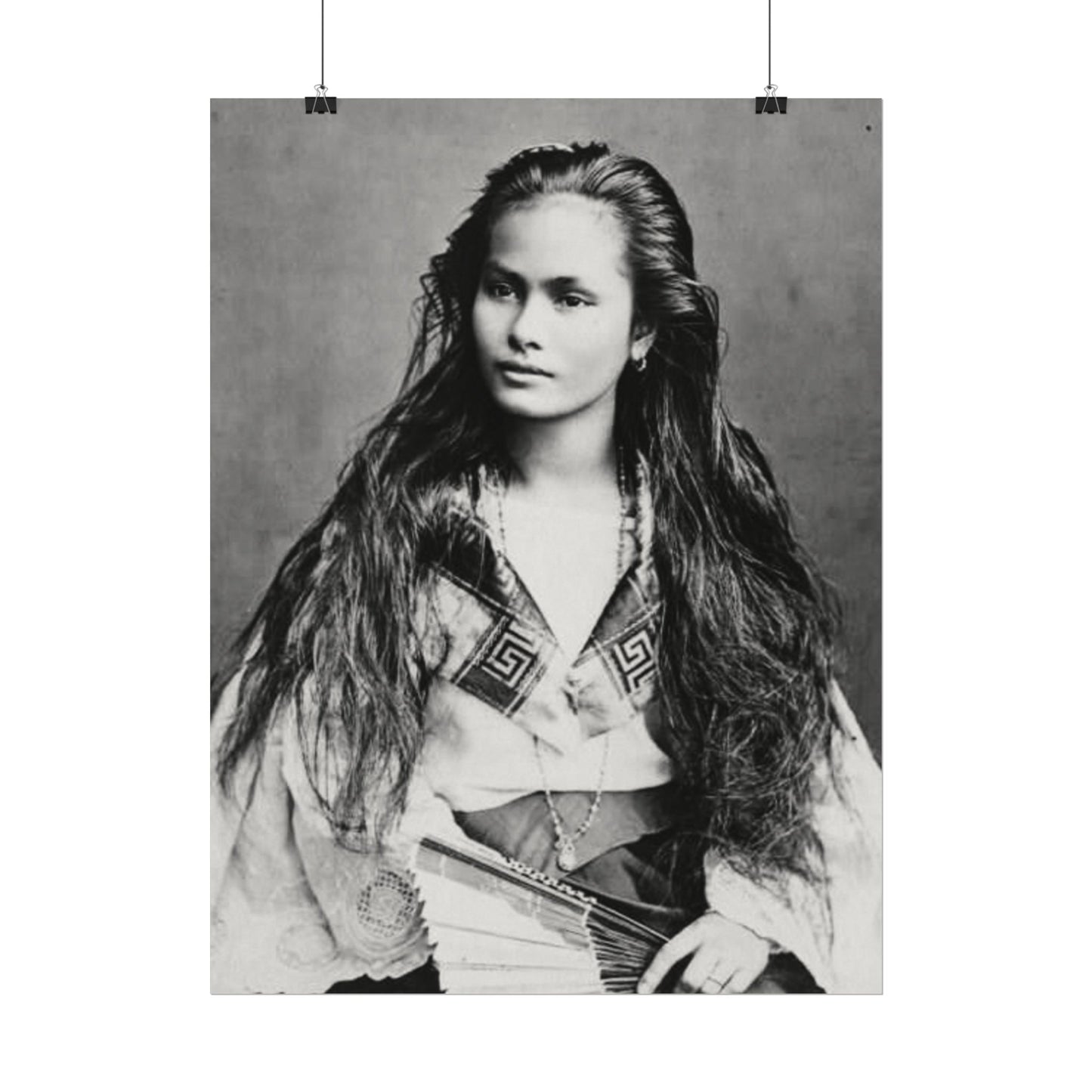 Daughter Of The Nation– Western Textured Watercolor Matte Posters