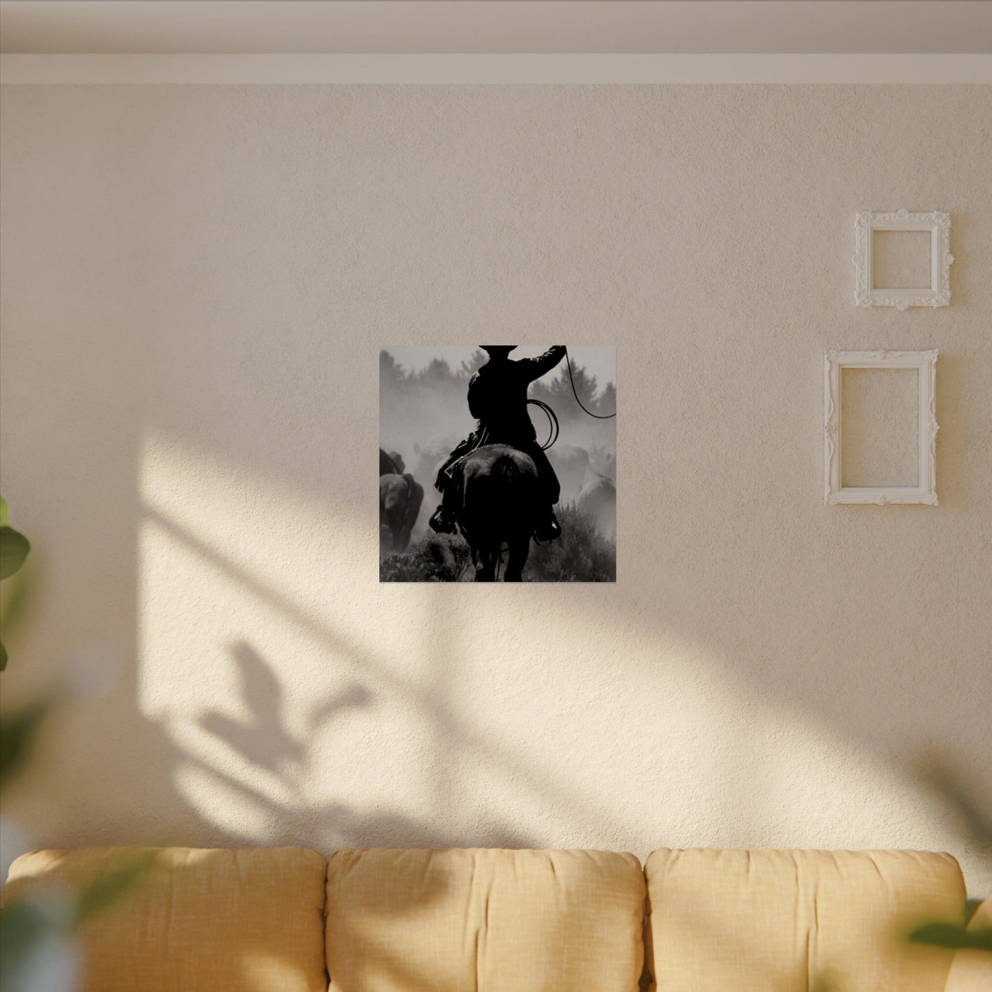 Bones Of The West  – Western Textured Watercolor Matte Posters