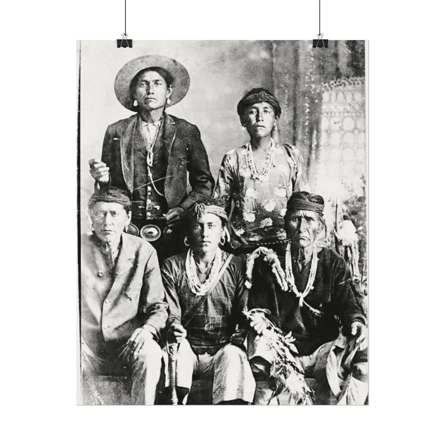 The Ties That Bind – Western Textured Watercolor Matte Posters