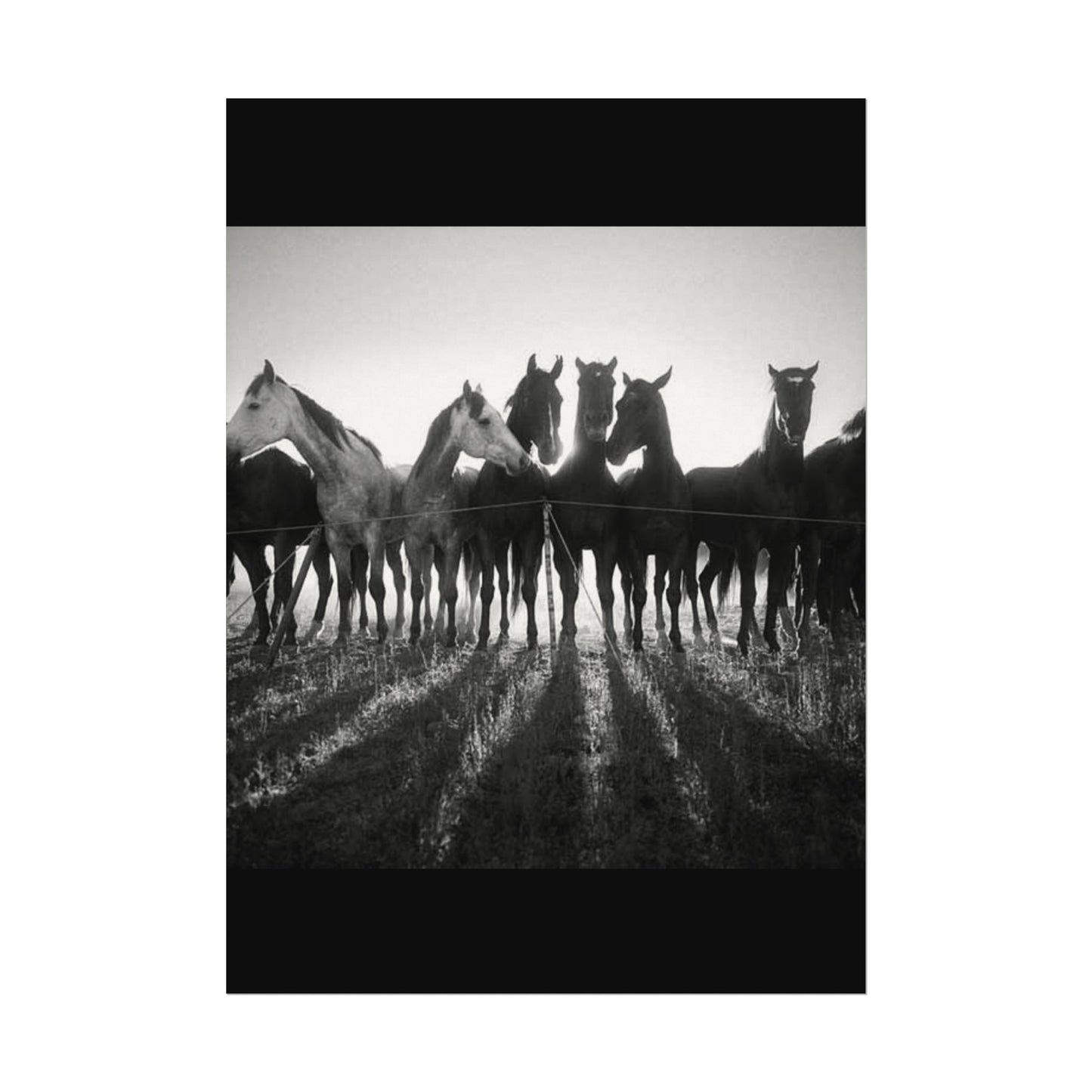 When Dawn Breaks – Western Textured Watercolor Matte Posters