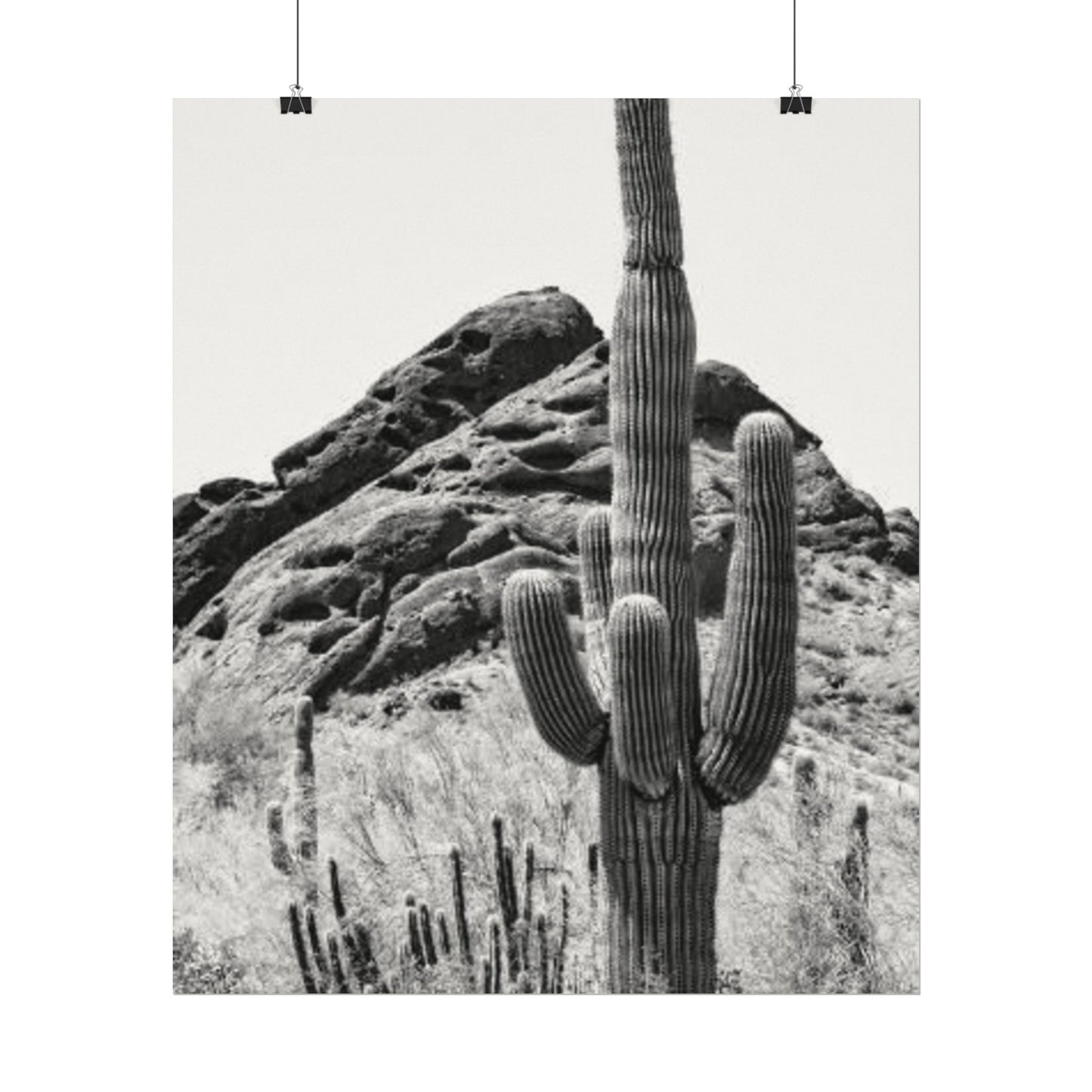 Reach For The Sky – Western Textured Watercolor Matte Posters