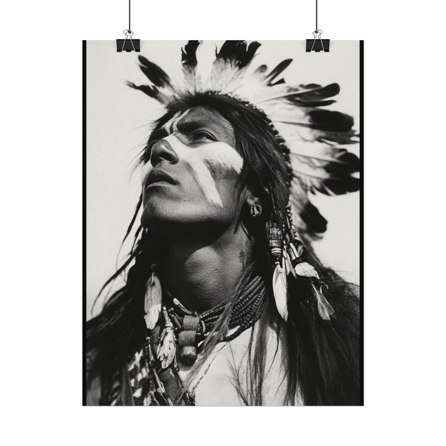 He Who Remembers – Western Textured Watercolor Matte Posters